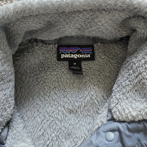 Patagonia Women's Re-tool Snap-T Fleece Pullover Grey Medium - Picture 4 of 6
